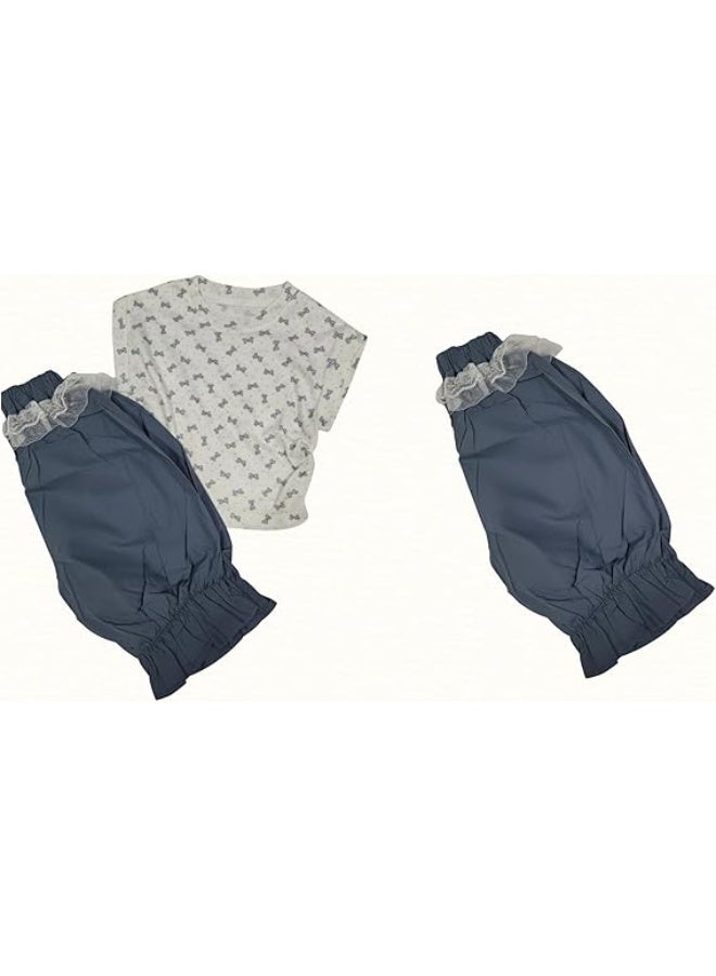 MINIIMODZ MINII MODZ Retro Cuties Skirt Set - Girls Skirt and Top Set with Inner Shorts (2-4 Years) - Party Wear for Toddler Girls - Image 2
